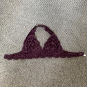 Dark purple bralette
